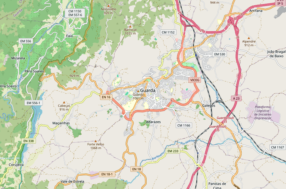 Turismo no Mapa